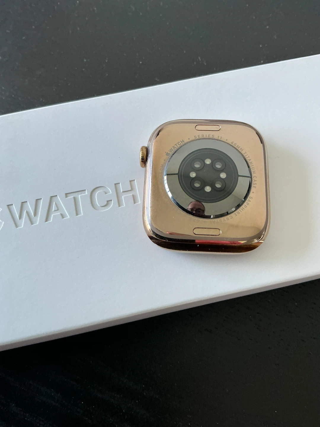 Apple Series 11 Gold Titanium 46 watch - photo 5
