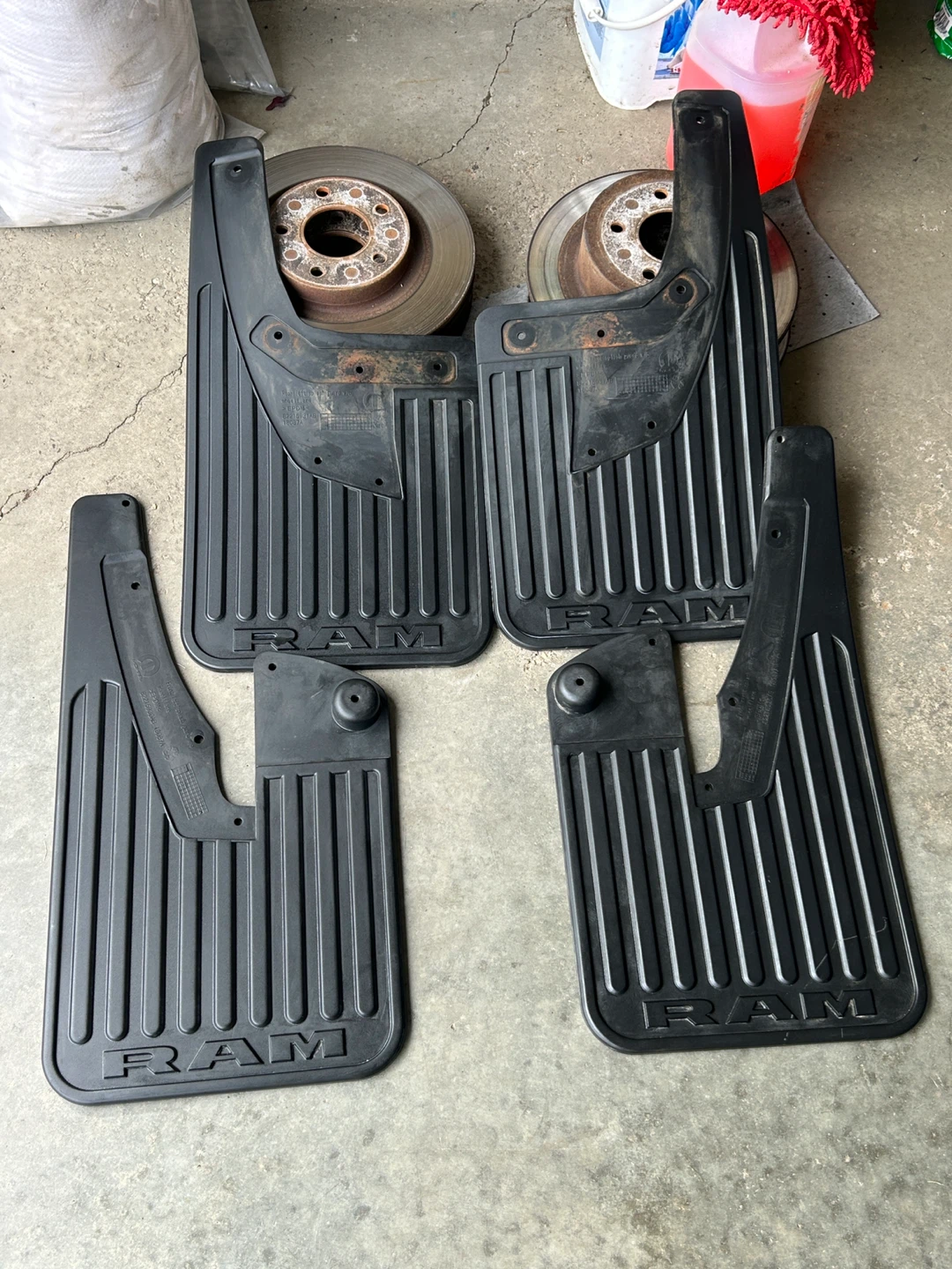 RAM Truck Splash Guard Set