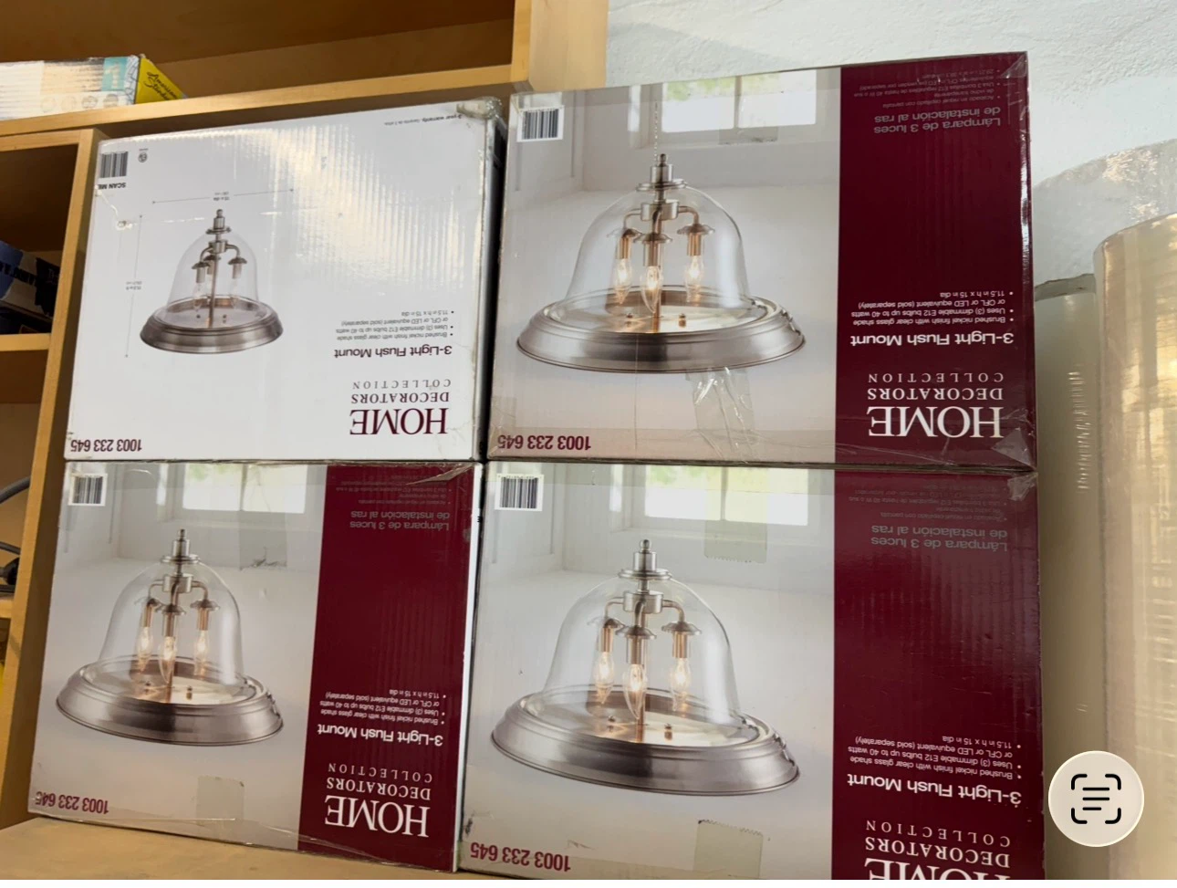 Home Decorators Collection 3-Light Flush Mount - photo 5