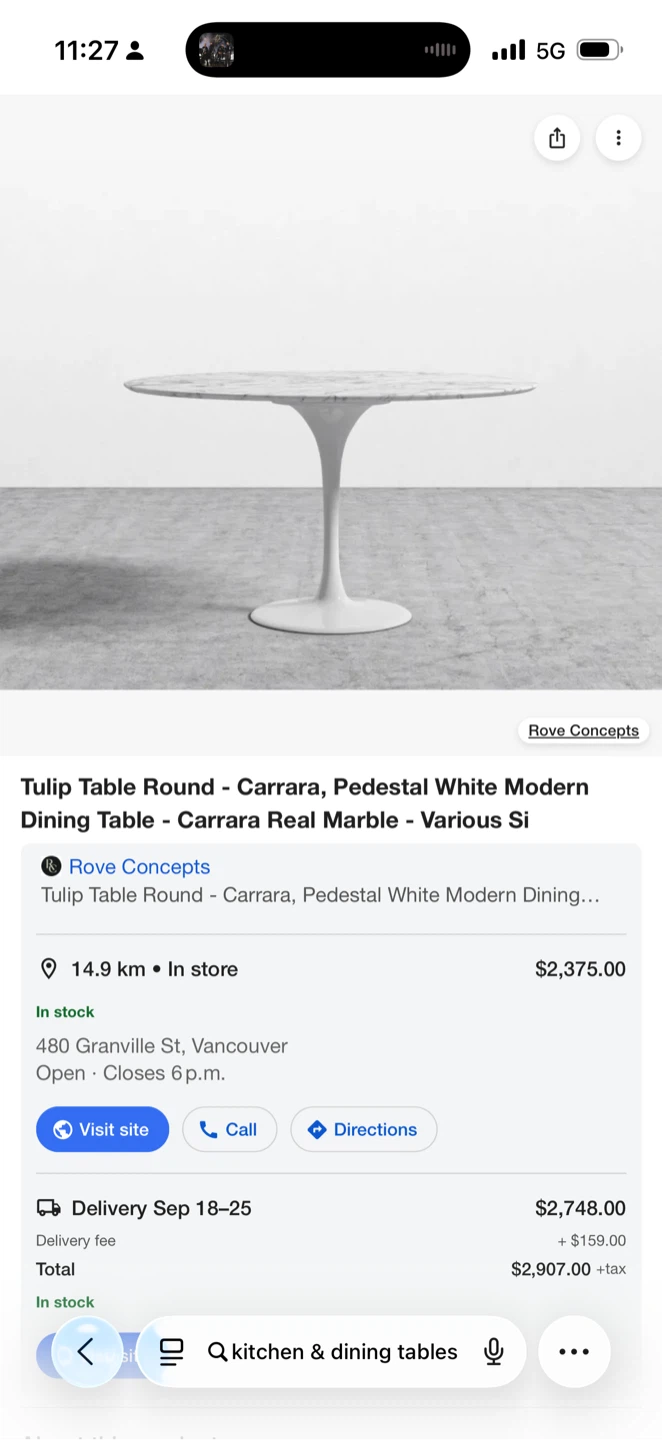 Rove Concepts Tulip Round Dining Table - photo 3