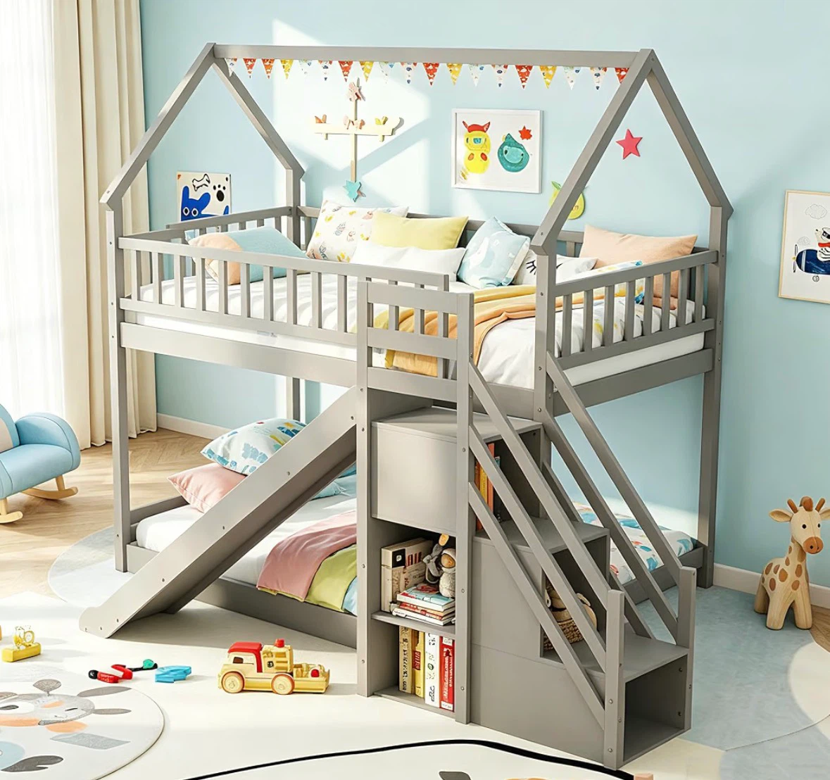 Bunk Bed with slide