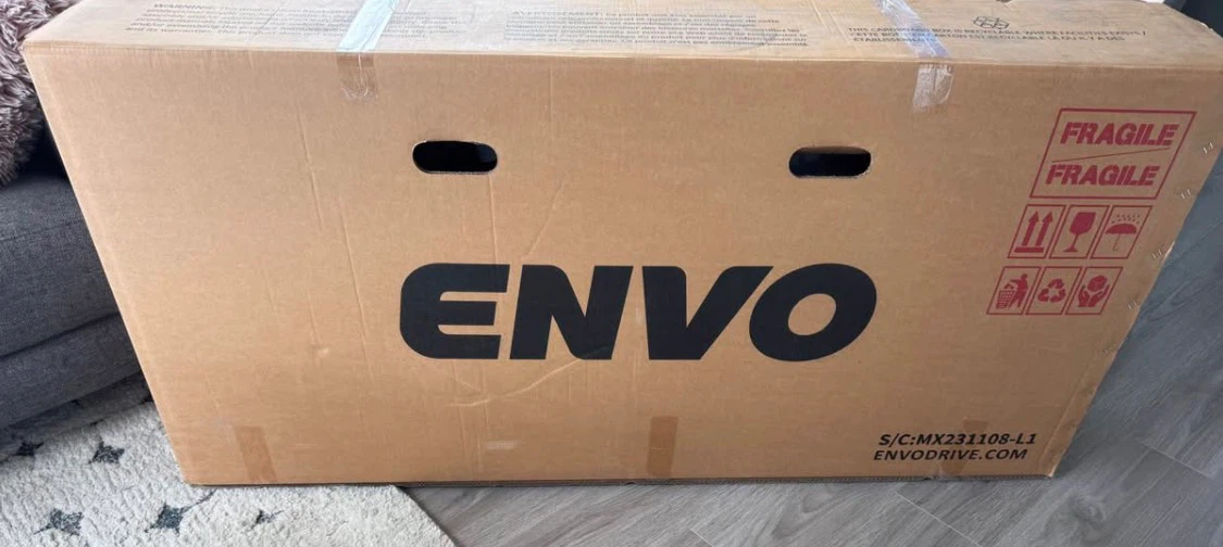 ENVO Lynx 20 Foldable EBike (matte red) - photo 4