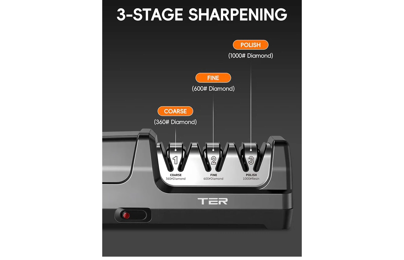 TER Electric 3-Stage Knife Sharpener - photo 3