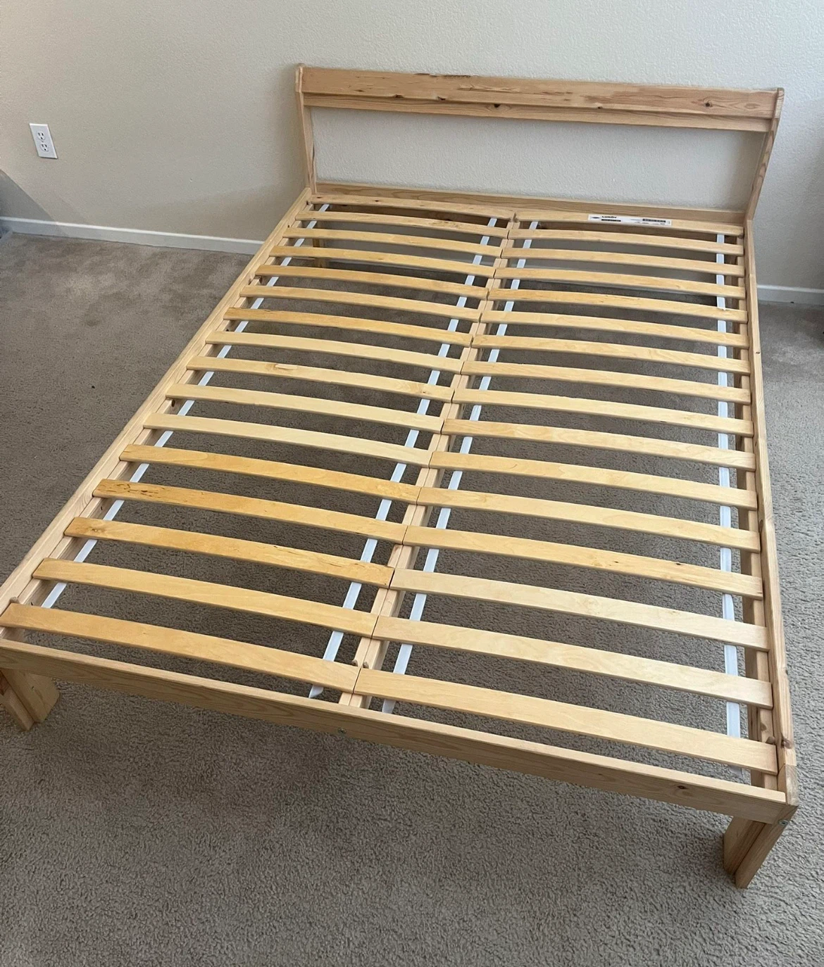 IKEA Wooden full size bed frame