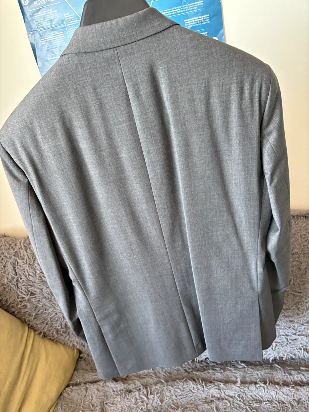 DKNY Grey Suit Jacket - 38S - photo 2