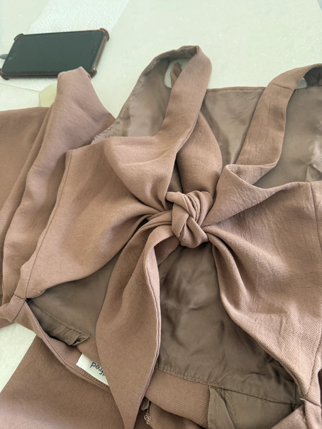 Wilfred Brown Jumpsuit Size 00 - photo 3