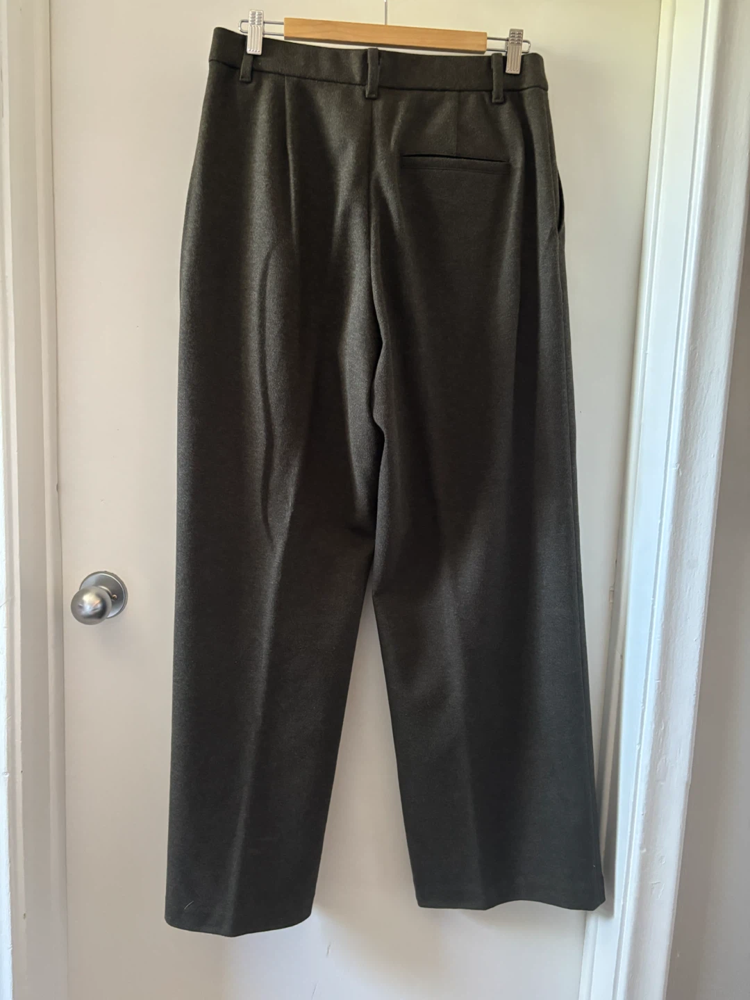 Uniqlo Brushed Jersey Wide-leg Trousers - photo 2