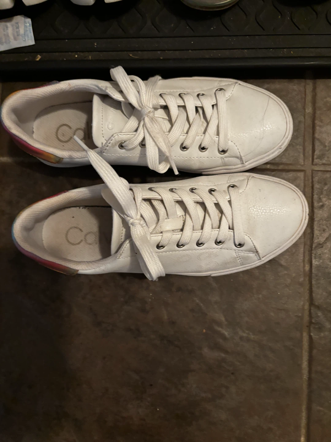 Calvin Klein White Sneakers