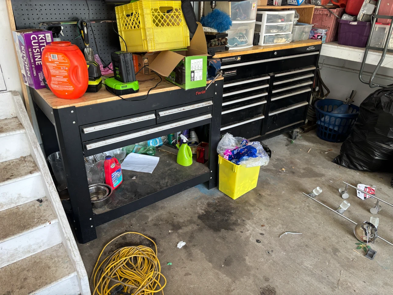 Twin two piece tool boxes