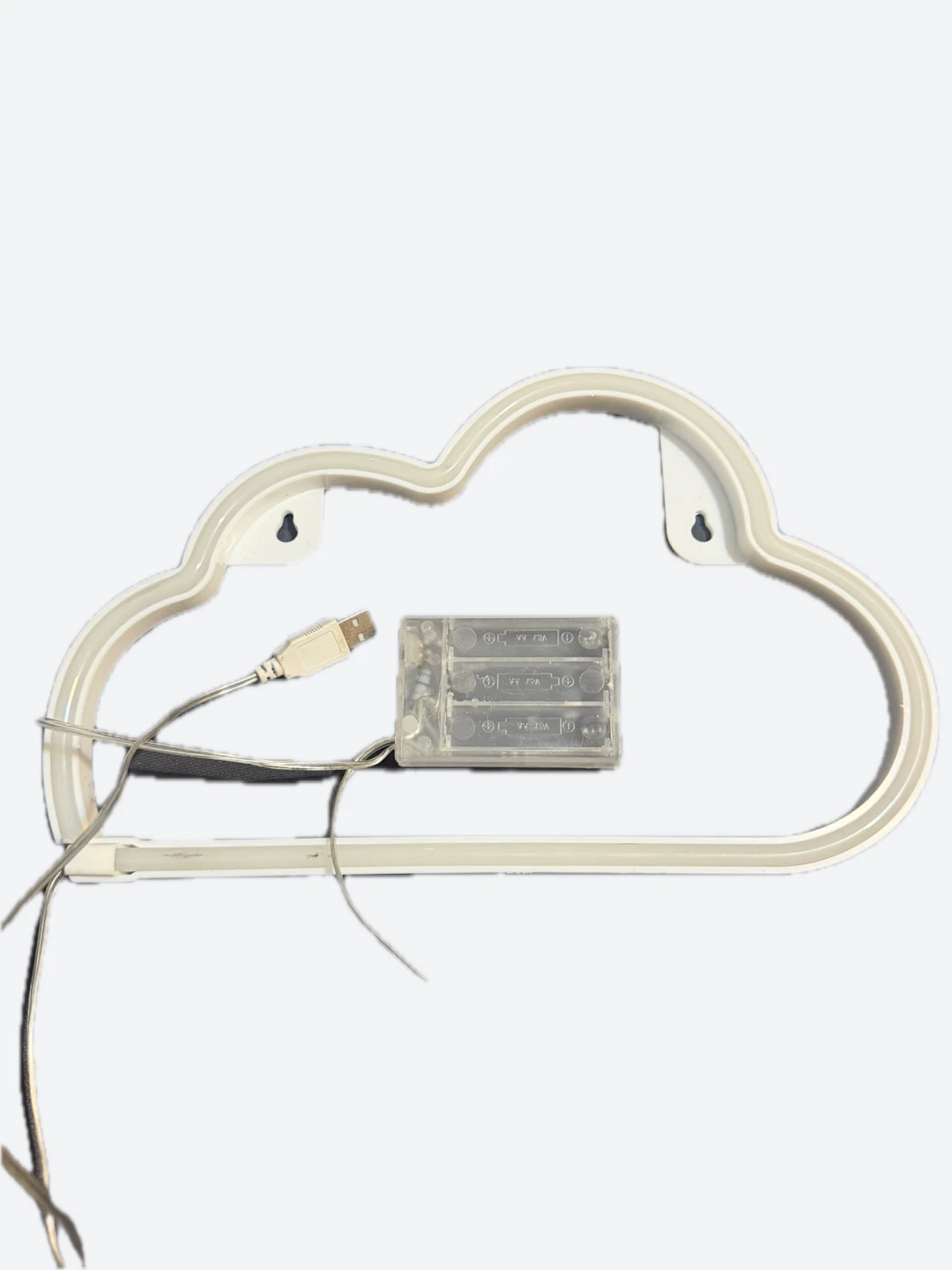 Cloud Shaped LED Table Mirror - photo 4