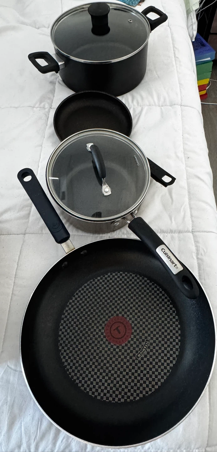 Cuisinart and T-fal Cookware Set