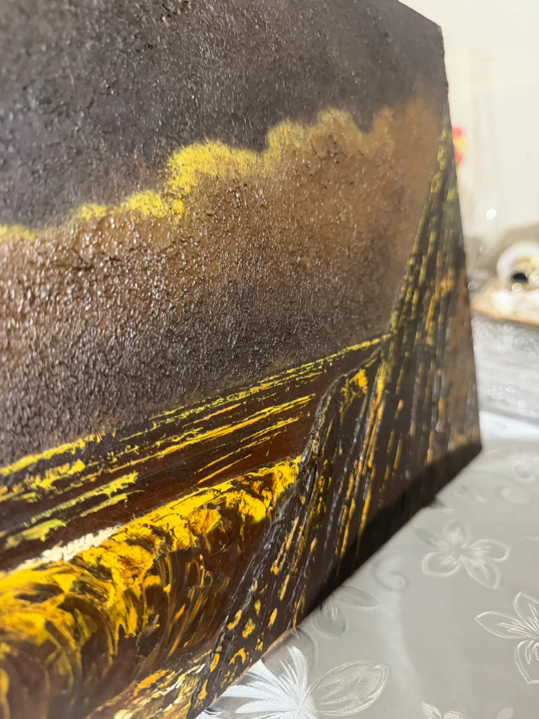 Textured Seascape Canvas Painting - photo 5