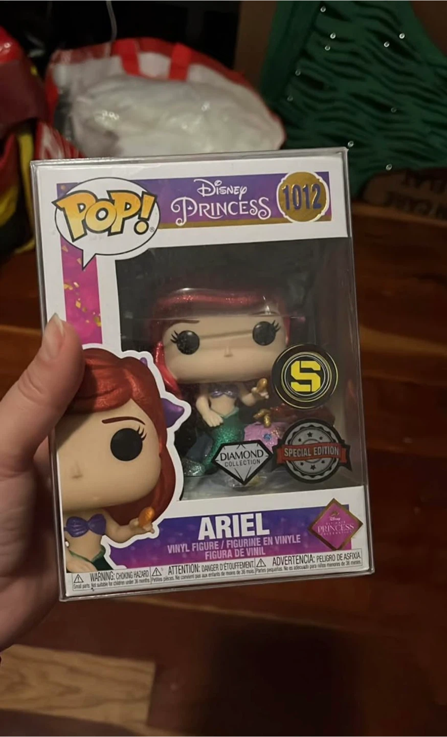 Funko Pop Disney Princess Ariel 1012 Diamond Collection