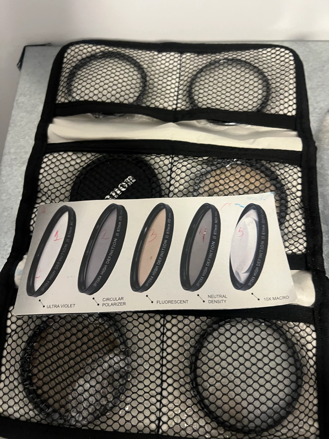 Opteka 67mm Camera Lens Filter Kit - photo 4