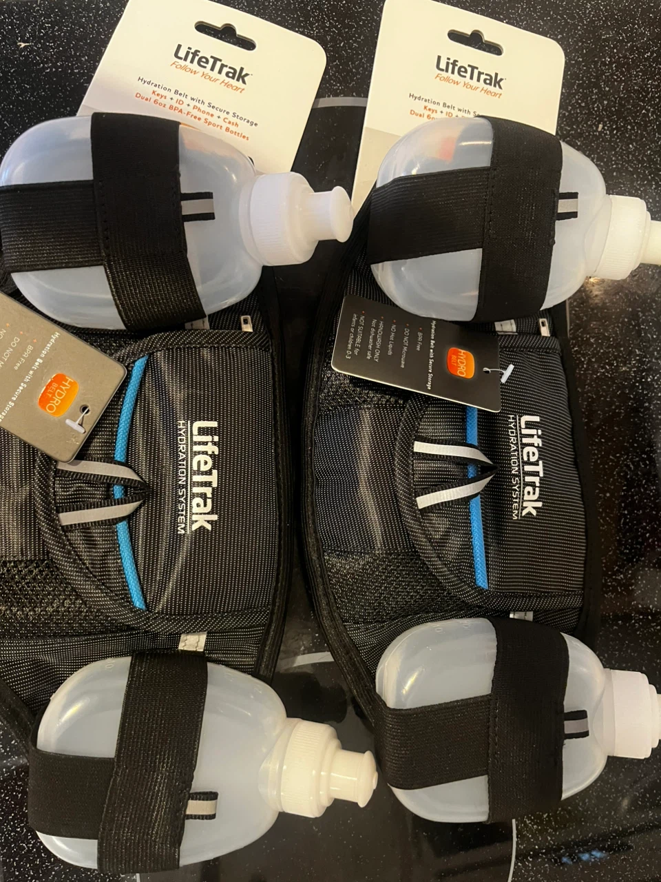 2 New LifeTrak Hydro Hydration Belts - photo 2