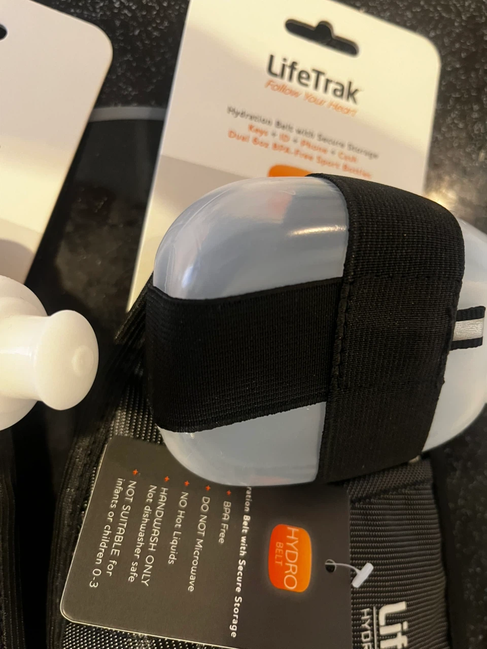 2 New LifeTrak Hydro Hydration Belts - photo 5