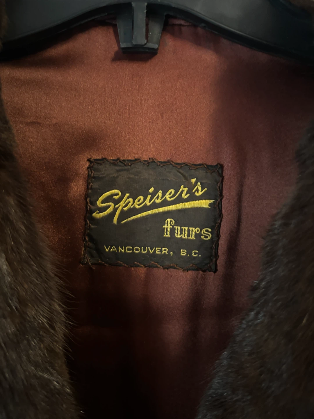Vintage Speiser's Furs Brown Fur Jacket - photo 3