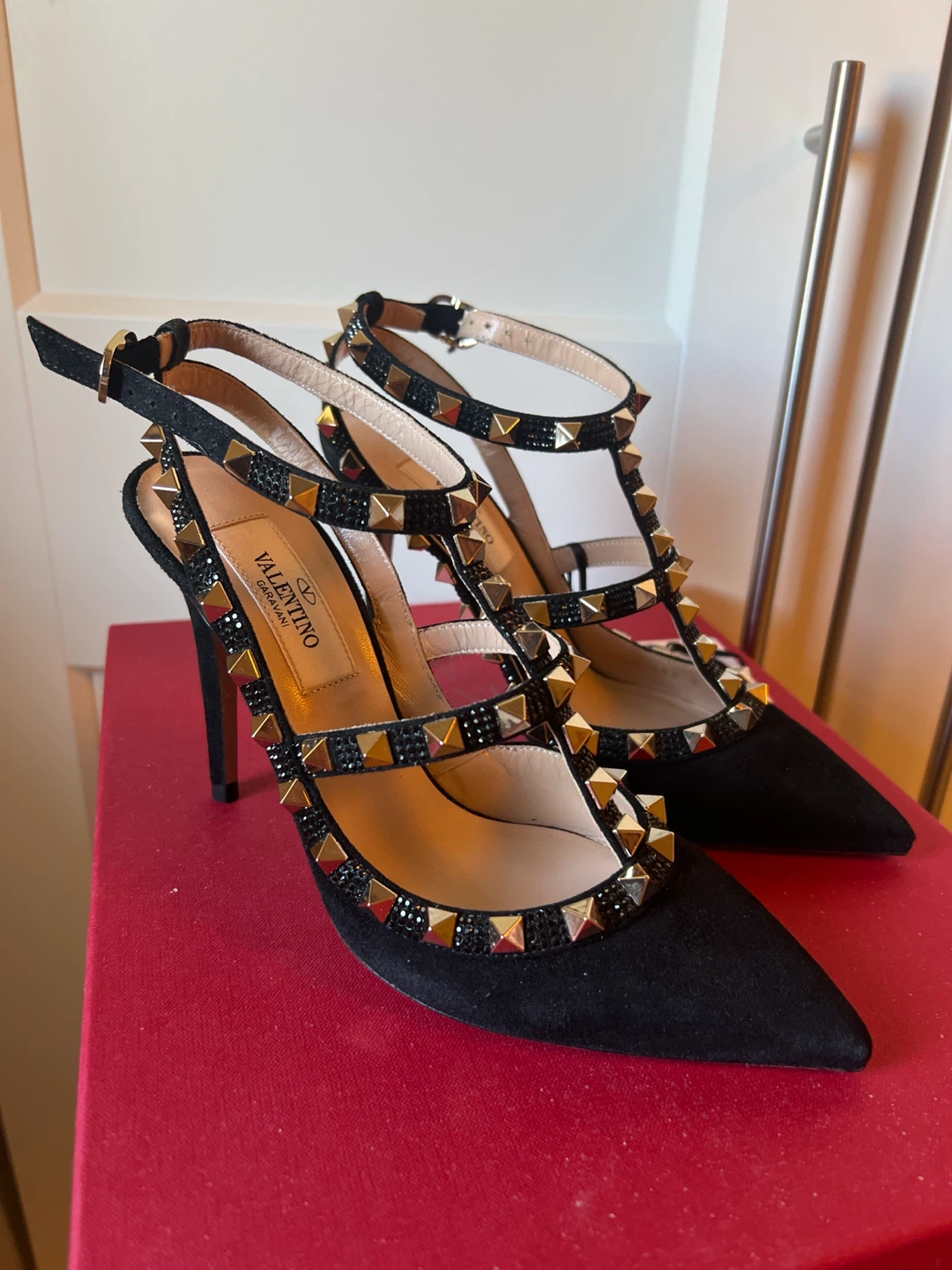 Valentino Garavani Rockstud Heels Black Size 35