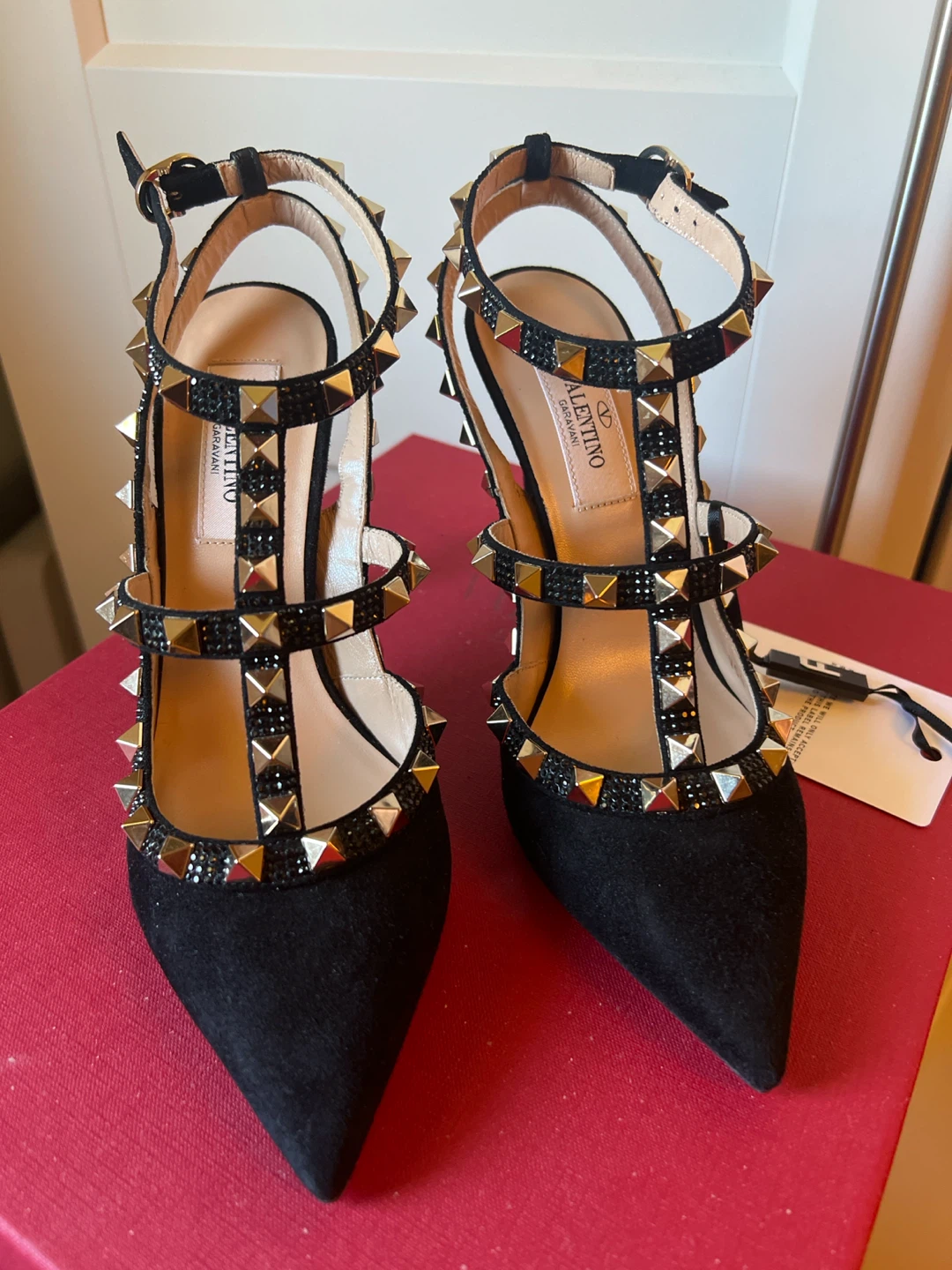 Valentino Garavani Rockstud Heels Black Size 35 - photo 2