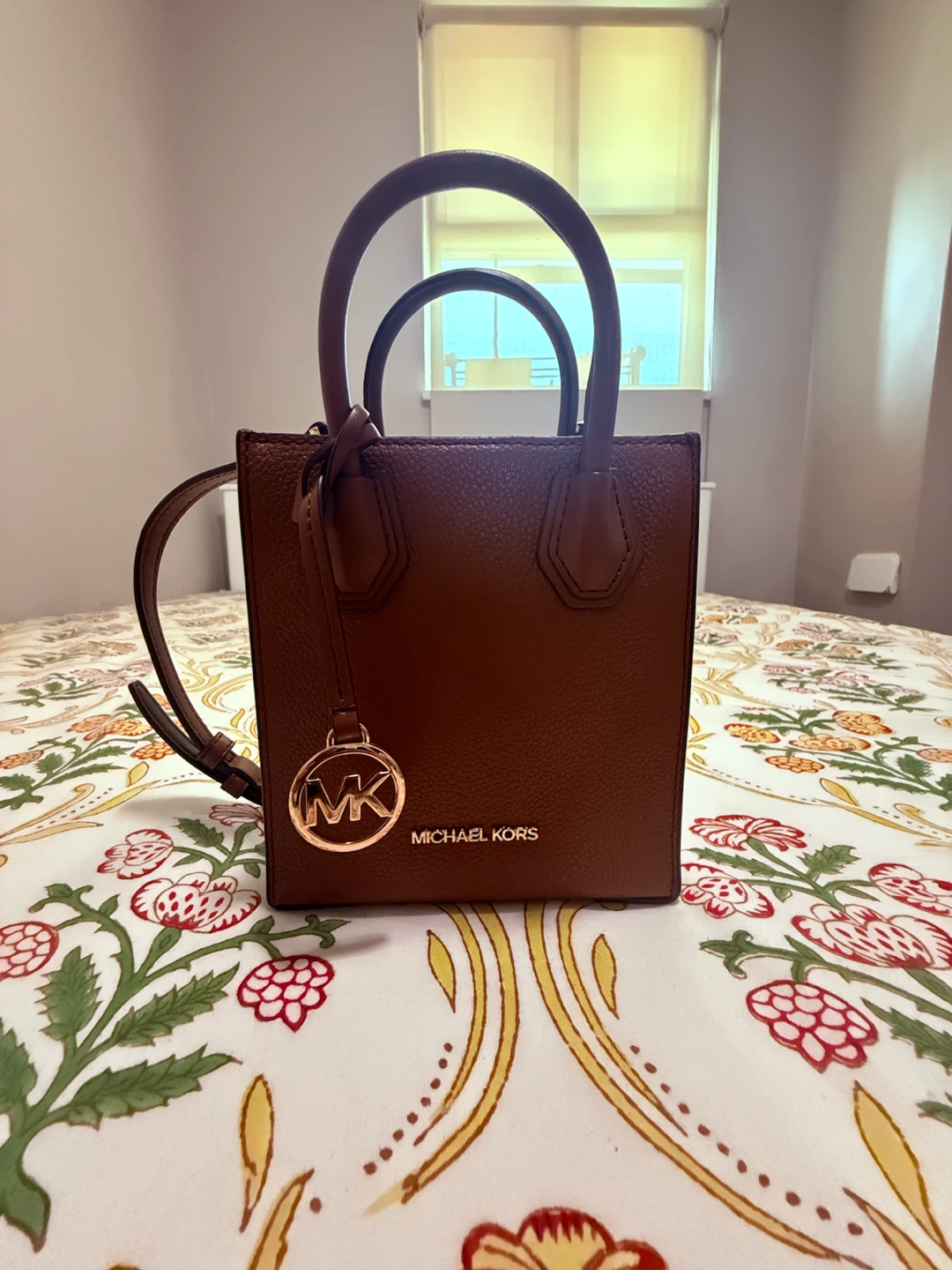 Michael Kors Brown Mini Tote Bag