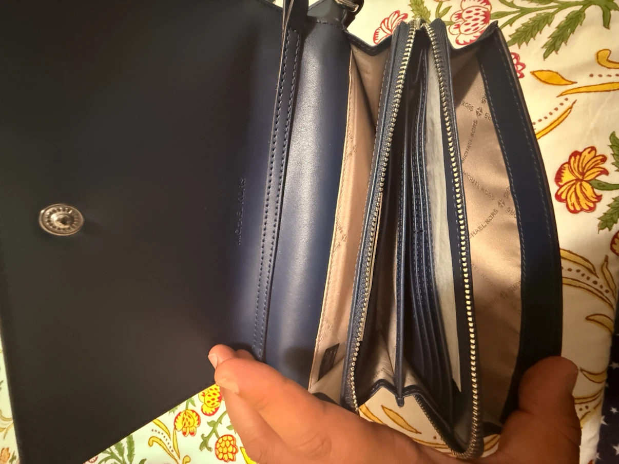 Michael Kors Navy Blue Crossbody Bag - photo 3