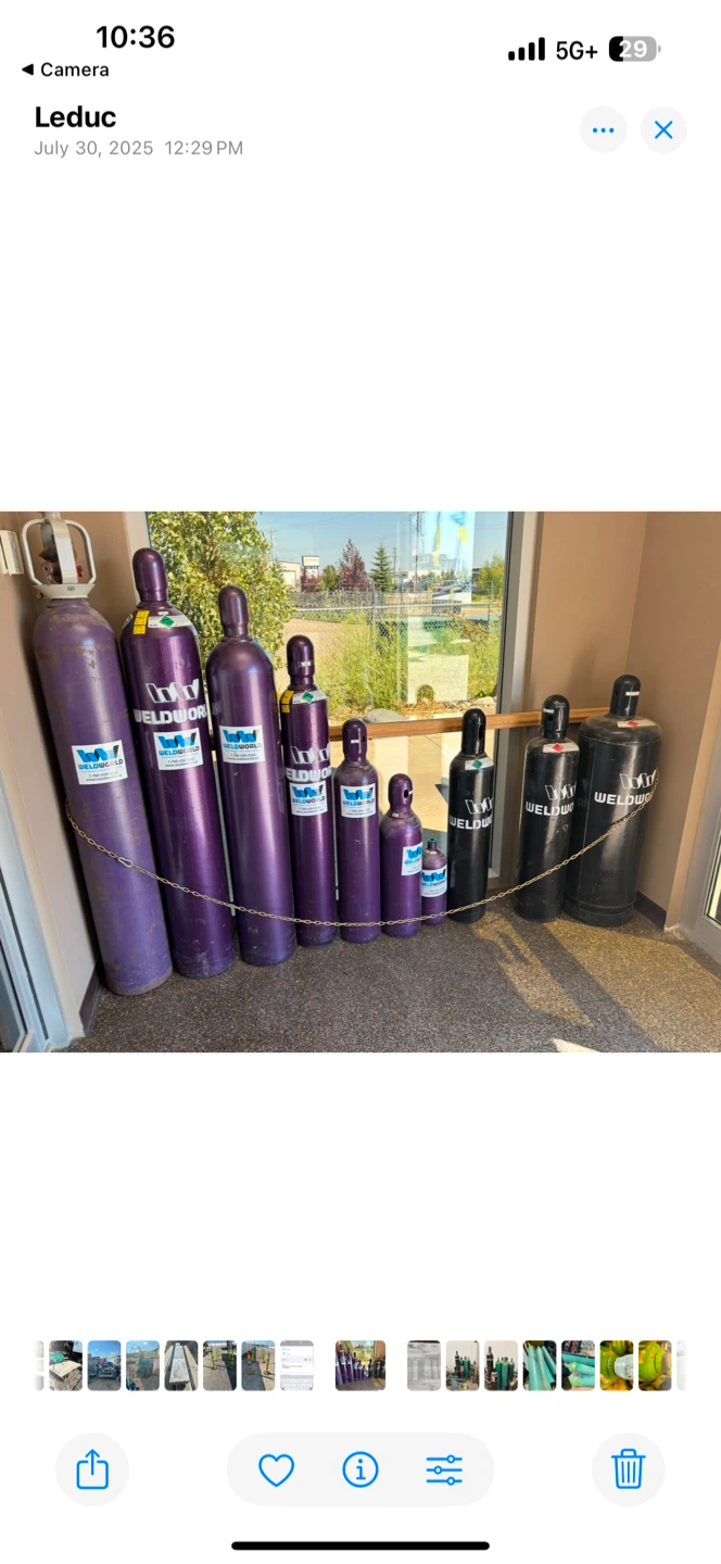 Assorted WeldWorld Gas Cylinders and Gullco Electrode Oven - photo 3