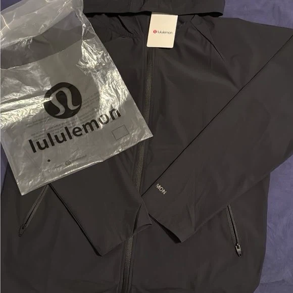 Lululemon Black Hooded Jacket