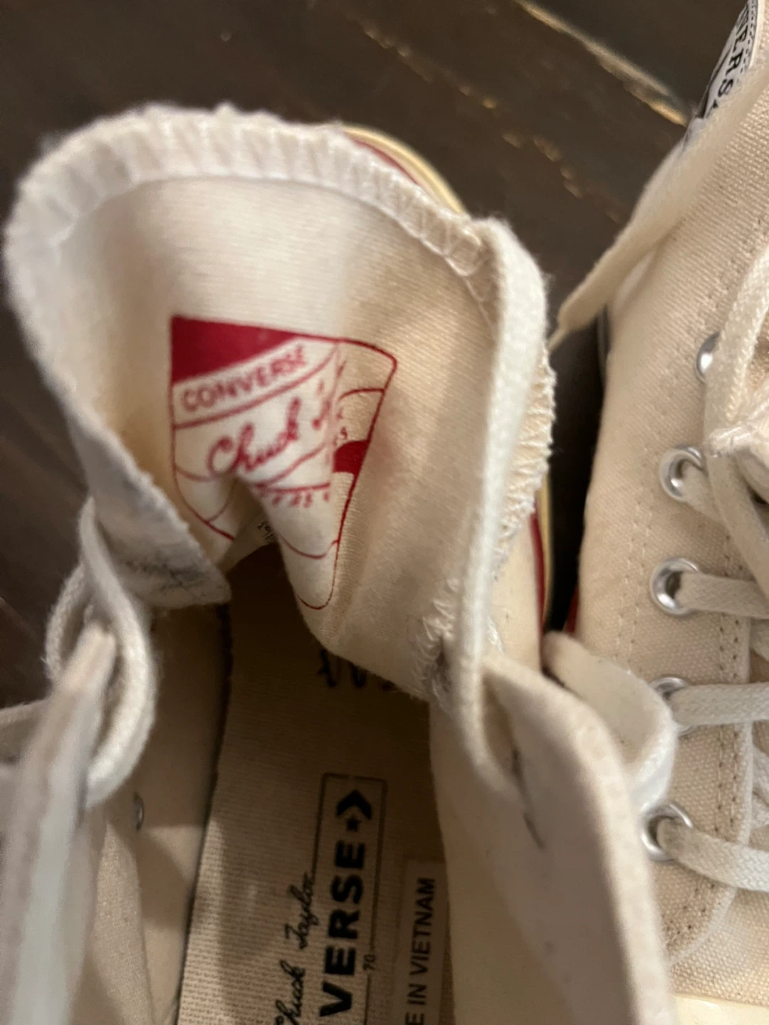 Converse Chuck Taylor 70 High Tops Off-White - photo 3
