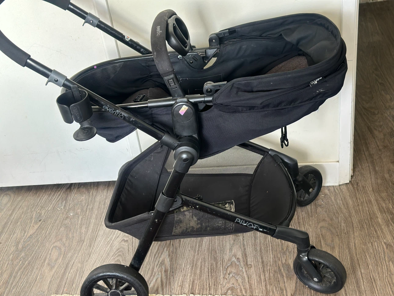 Evenflo Pivot Stroller - Black
