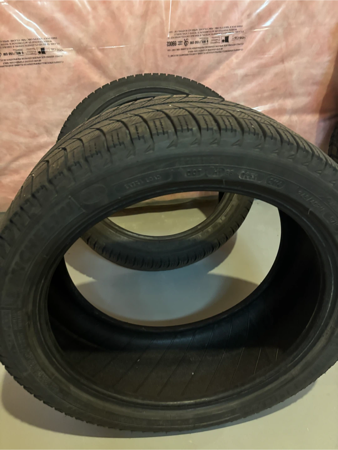 2 Michelin X-Ice Snow Winter Tires 245/45R18 - photo 2