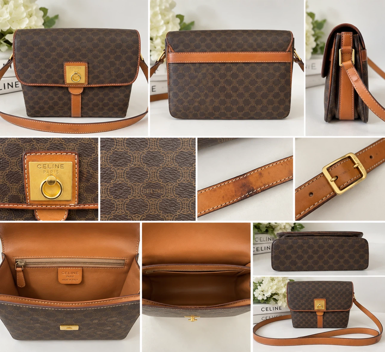Celine Macadam Shoulder Bag