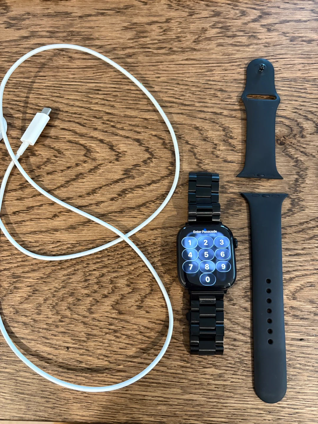 Apple Watch series 11 46mm with Metal Link,silicon bracelet - photo 4