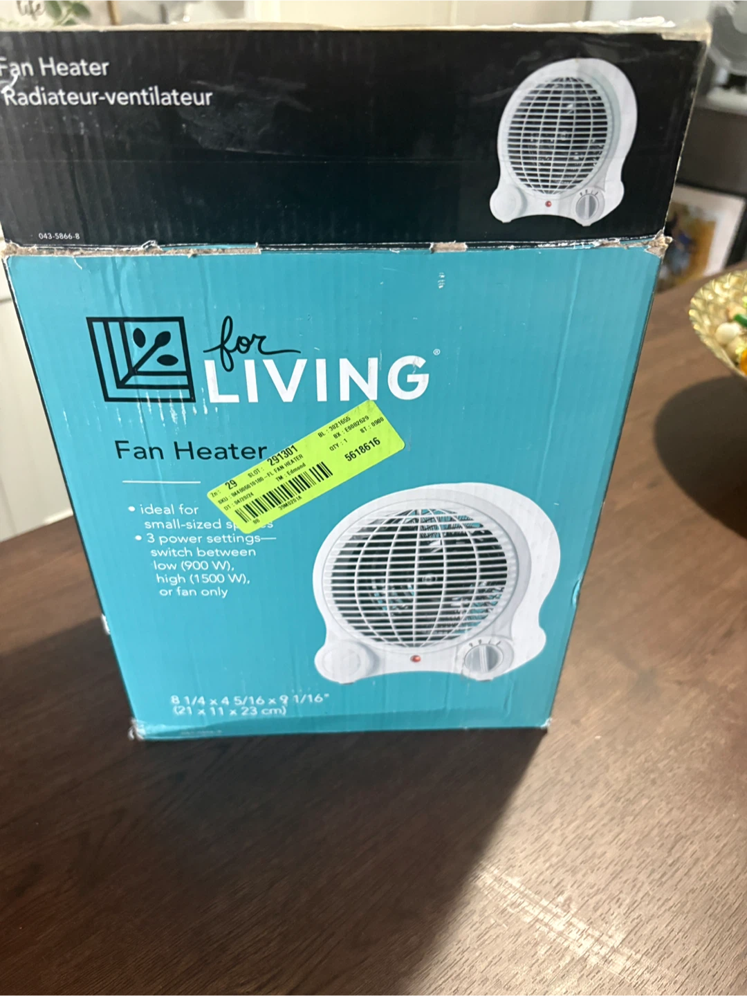 For Living Fan Heater