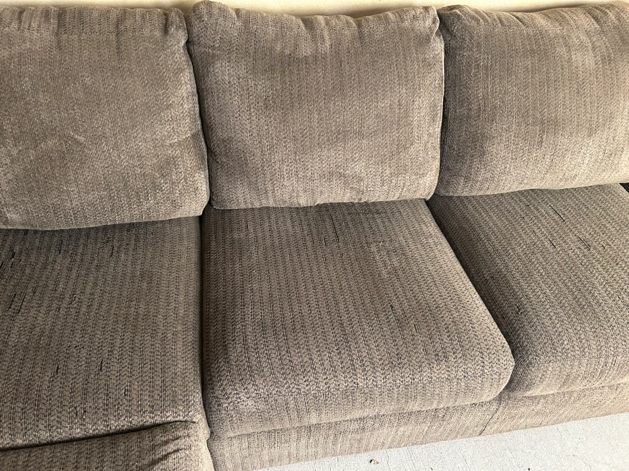 DELIVERY AVAILABLE! BROWN FABRIC SECTIONAL SOFA FOR $500! - photo 5