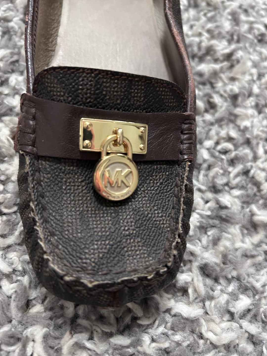 Michael Kors Logo Print Loafers - photo 3