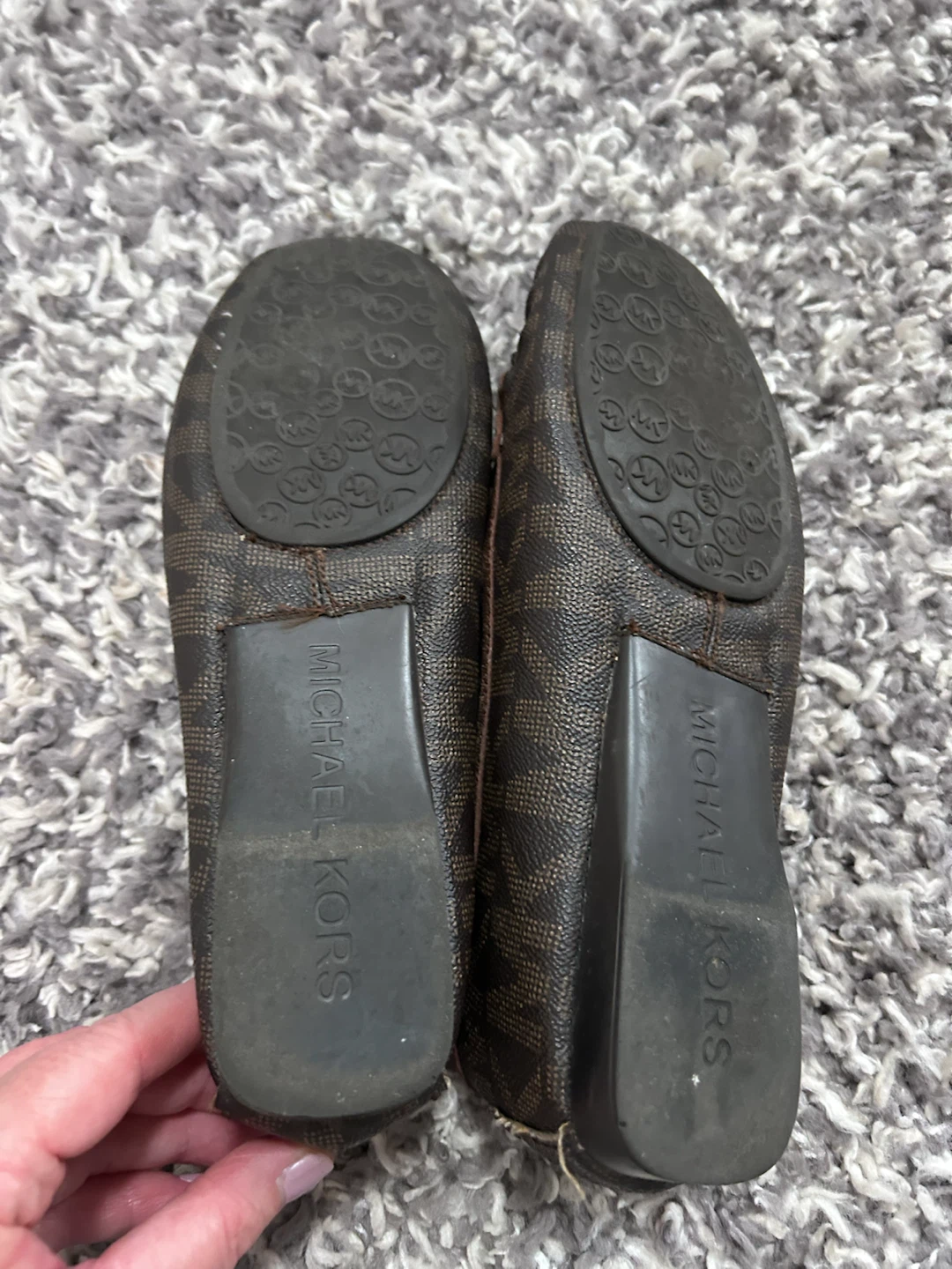 Michael Kors Logo Print Loafers - photo 4