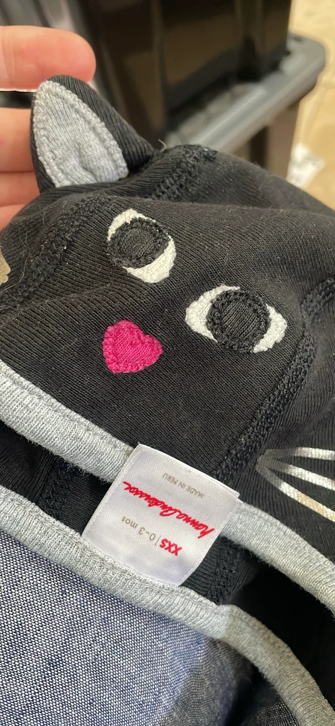 Hanna Andersson Cat Baby Hat