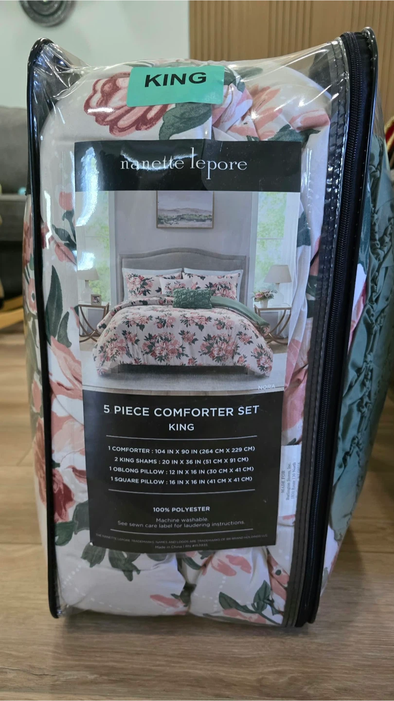 Nanette Lepore 5-Piece King Comforter Set