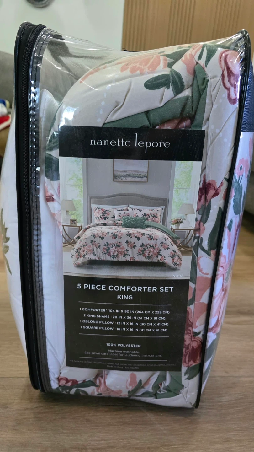 Nanette Lepore 5-Piece King Comforter Set - photo 3