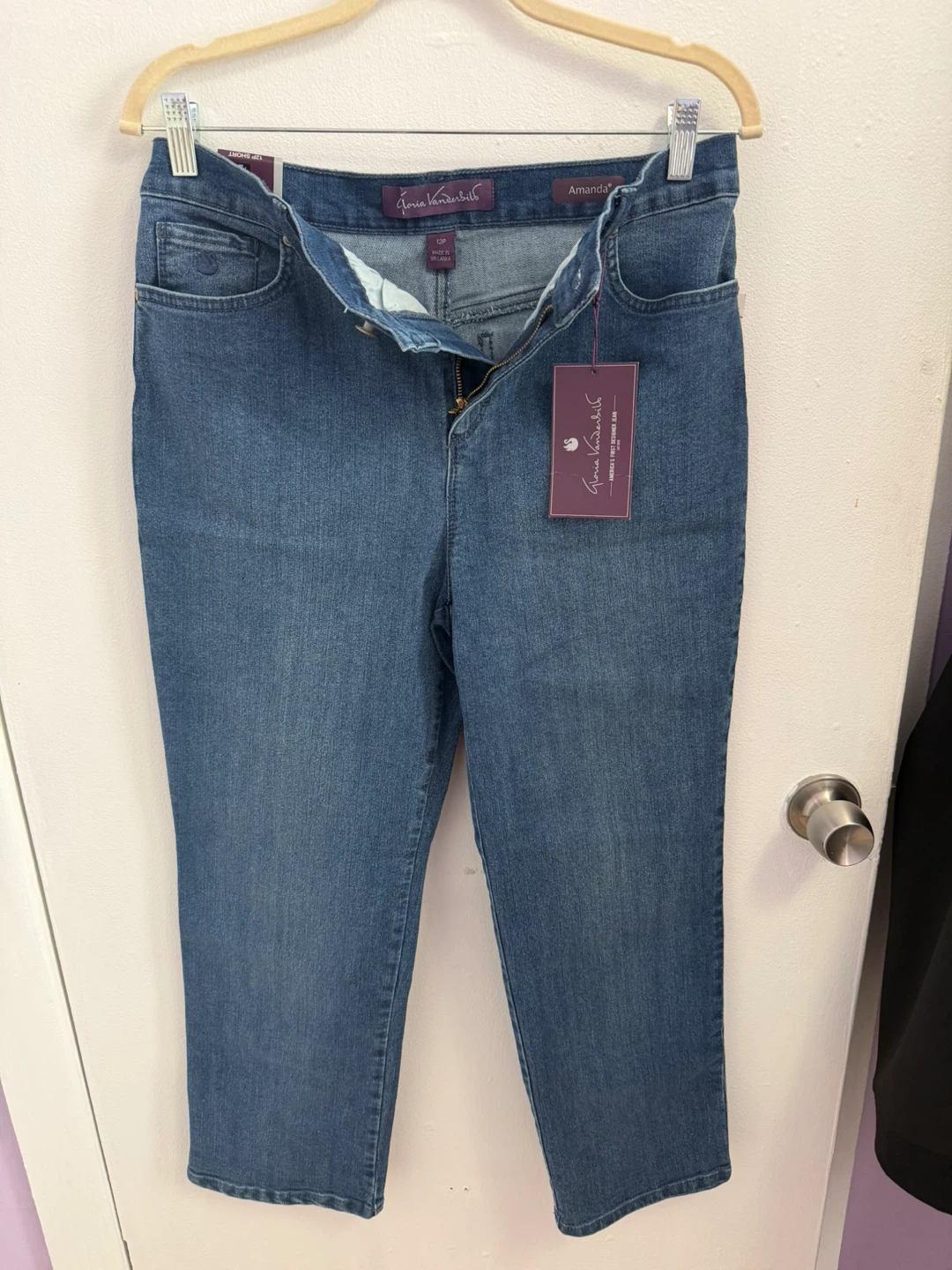 Gloria Vanderbilt Amanda Jeans Size 12P Short - photo 4