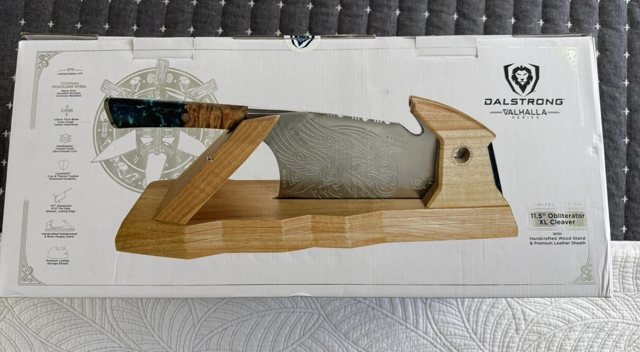 Dalstrong Valhalla Series 11.5" Obliterator XL Cleaver - photo 2
