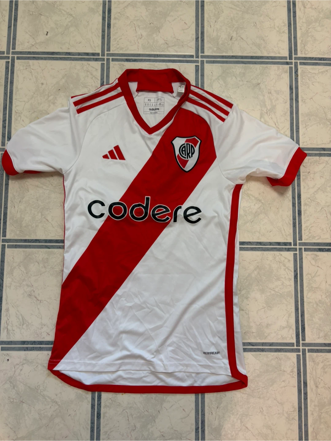 Adidas River Plate Jersey Size XS