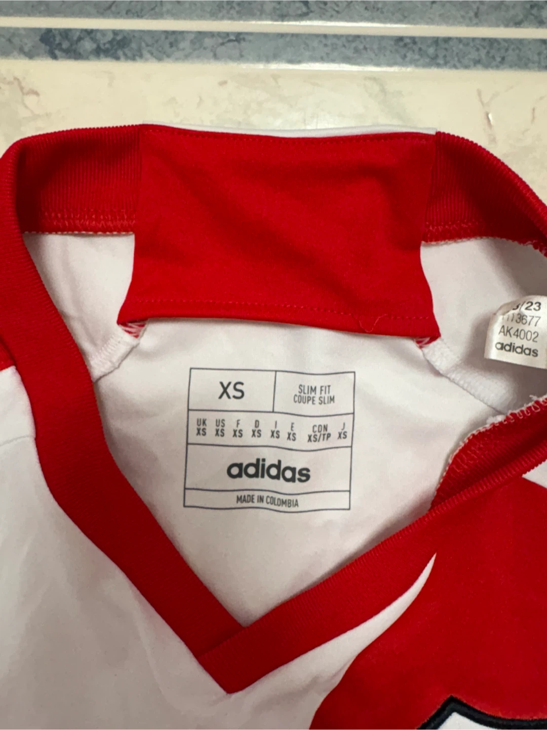 Adidas River Plate Jersey Size XS - photo 2