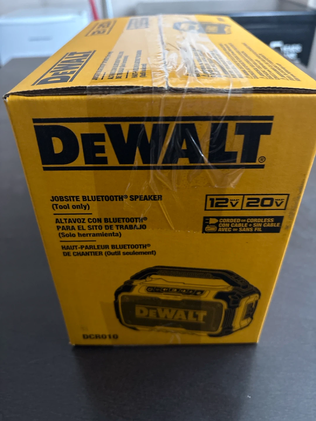 DeWalt DCR010 Jobsite Bluetooth Speaker