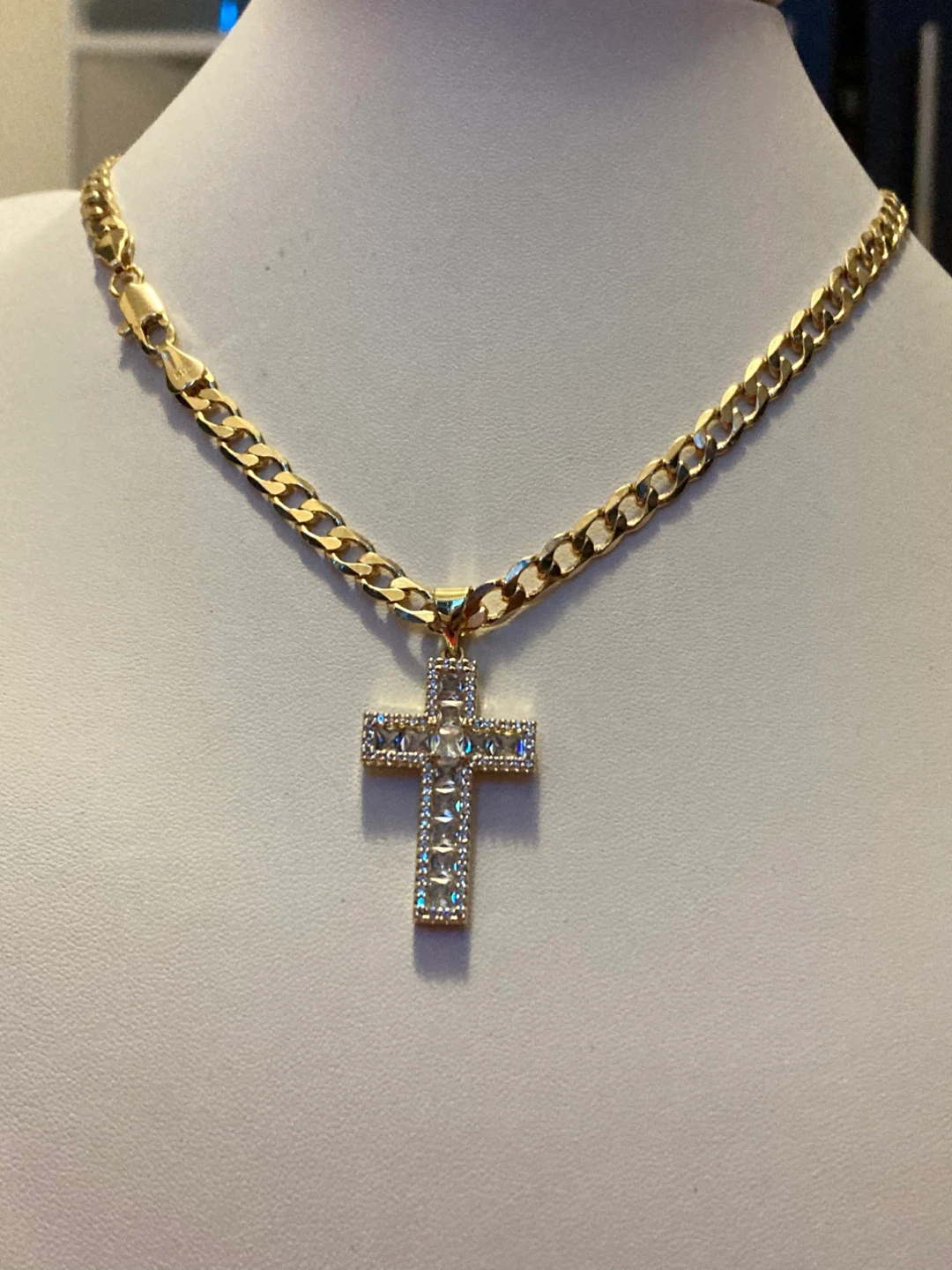 Caden chapado en oro 14k - photo 2