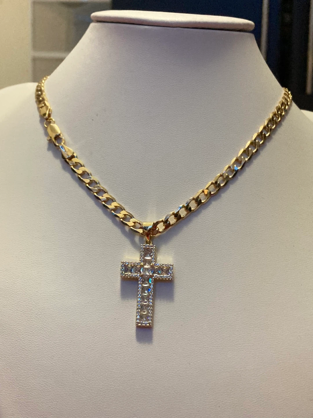Caden chapado en oro 14k - photo 3