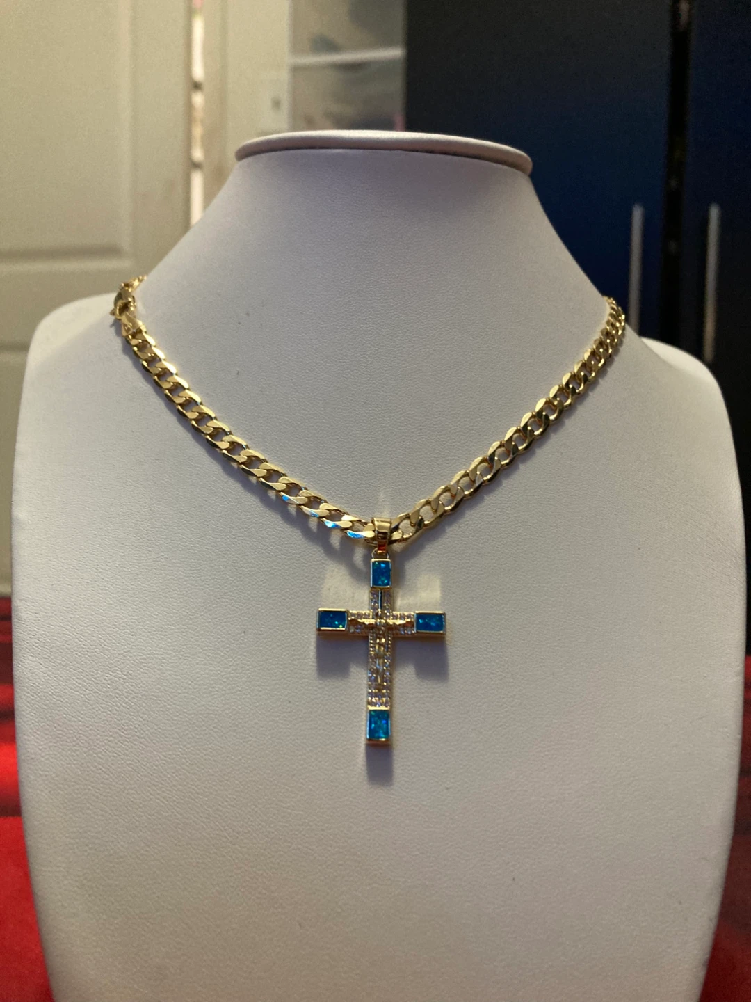 Caden chapado en oro 14k - photo 5