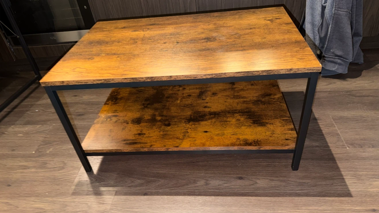 Rustic Industrial Coffee Table - photo 2