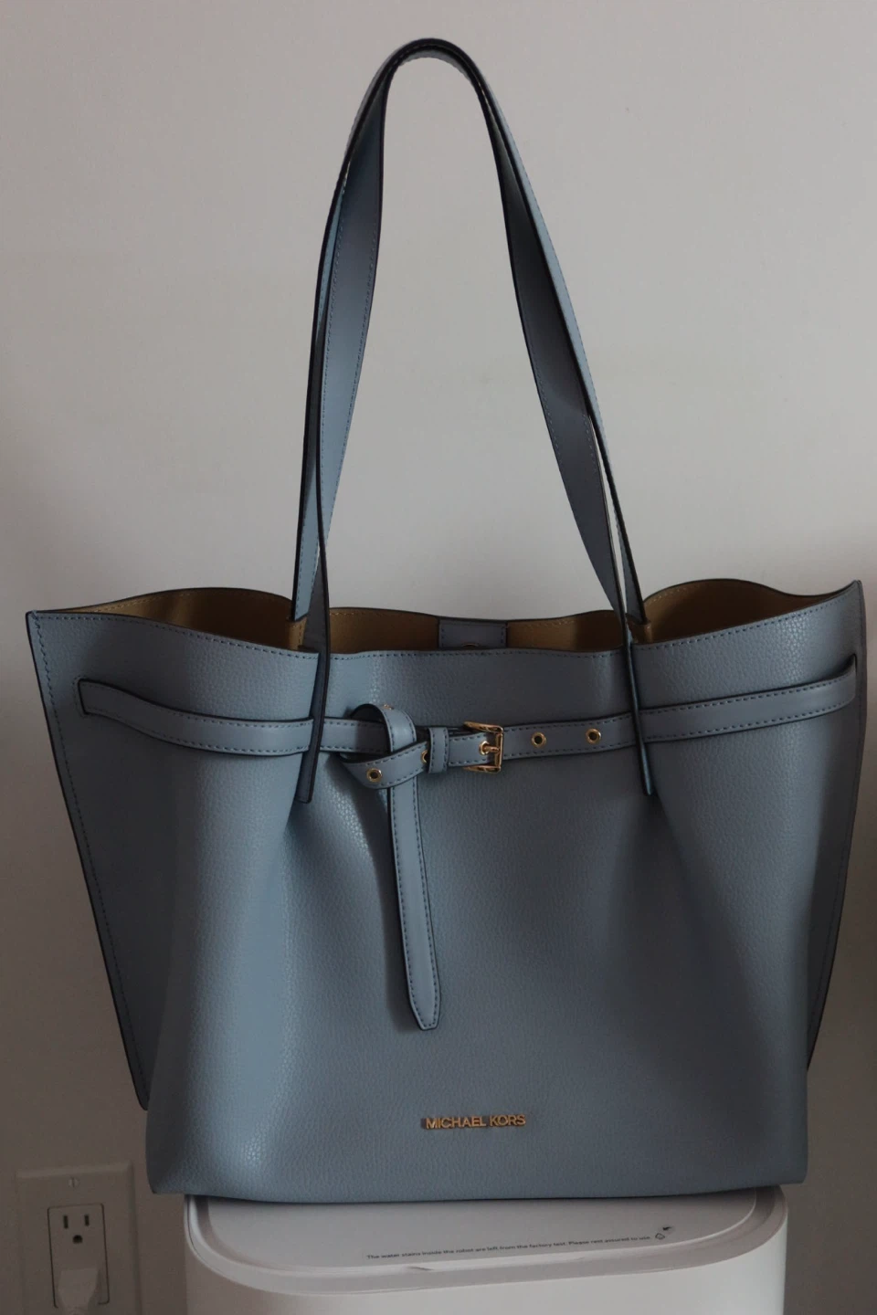 Michael Kors Light Blue Tote Bag