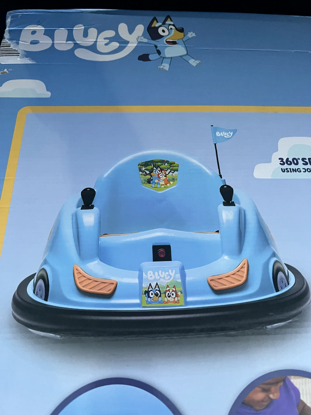 Bluey Bumper Car Ride-On